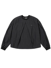 Load image into Gallery viewer, AJOBYAJO Tulip Nylon Top Black
