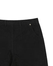 Load image into Gallery viewer, Adlielos A601 Helios Reverse Wide Denim Pants Black
