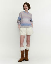 Load image into Gallery viewer, Fallett Gradation Boucle Knit Lavender
