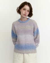 Load image into Gallery viewer, Fallett Gradation Boucle Knit Lavender
