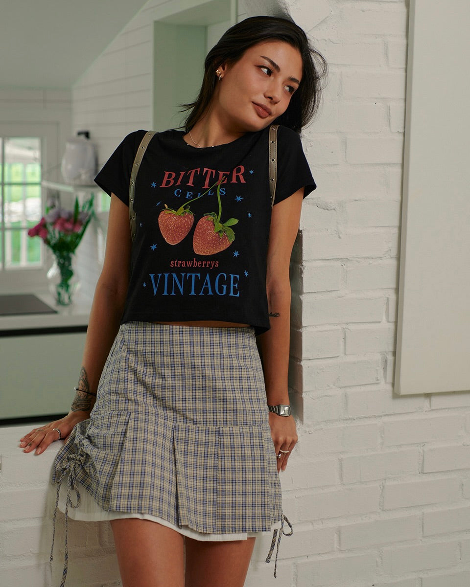 Bitter Cells Santana Berry Tee Black