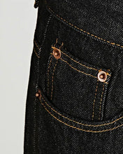 将图片加载到图库查看器，DWSE Balloon Fit Denim Pants Indigo Black
