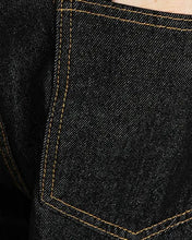 将图片加载到图库查看器，DWSE Balloon Fit Denim Pants Indigo Black
