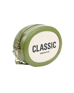 WONDER VISITOR Classic Oval Mini Bag Olive