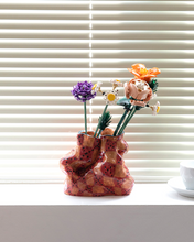 Load image into Gallery viewer, UNALLOYED Argyle Pattern Ceramic Vase
