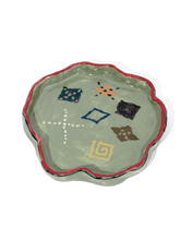Load image into Gallery viewer, UNALLOYED Argyle Ceramic Plate
