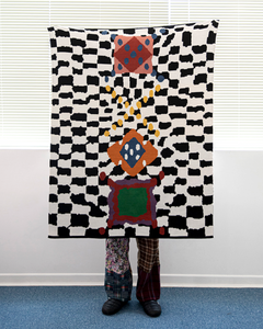 UNALLOYED Argyle Checkerboard Blanket