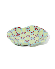 Load image into Gallery viewer, UNALLOYED Clover Checkerboard Ceramic Plate
