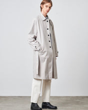 Load image into Gallery viewer, DWS Belted Balmacaan Mac Coat Light Grey
