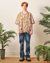 Load image into Gallery viewer, DWS Leaves Linen Pocket Shirt Khaki
