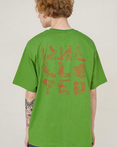 UNALLOYED Vegetable Logo T-shirt Green